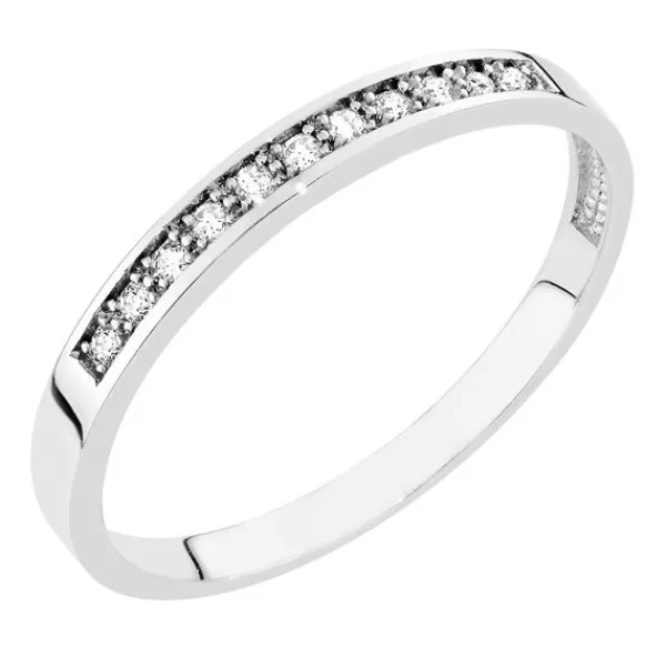 Brilliant Star Timanttisormus Valkokulta DR0004-02 Hot