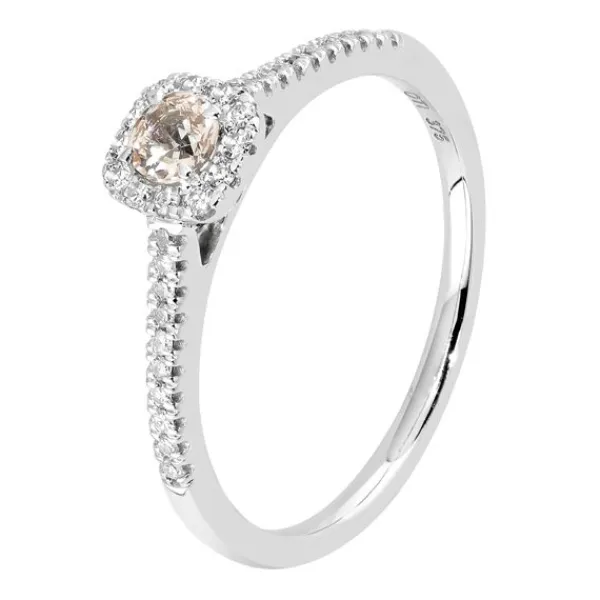 Brilliant Star Timanttisormus Valkokulta R-42373-030-MORG Best Sale
