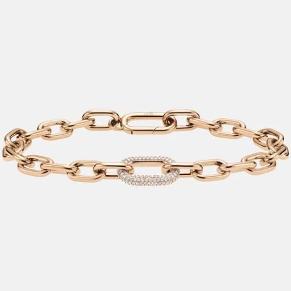Daniel Wellington Crystal Link Teräsrannekoru DW00400BRG Best
