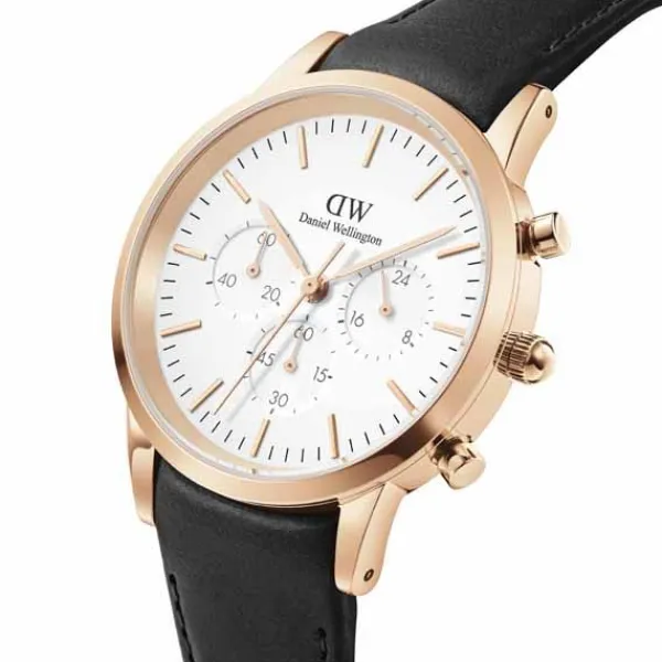 Daniel Wellington Iconic Chronograph Miesten Kello DW00100646 Best Sale