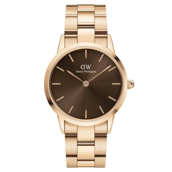 Daniel Wellington Iconic Link Amber Naisten Kello DW00100461 Clearance