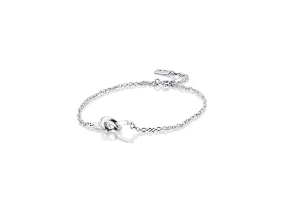 Efva Attling Love Knot Hopearanneketju/koru 14-100-00967/1719 Hot