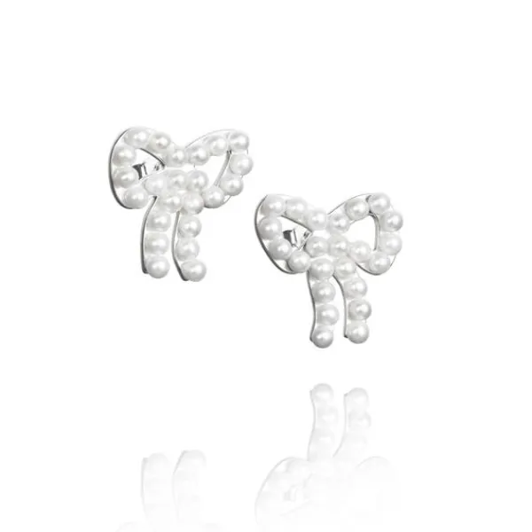 Efva Attling Mini Pearls Hopeakorvakorut 12-100-01602/0000 Fashion