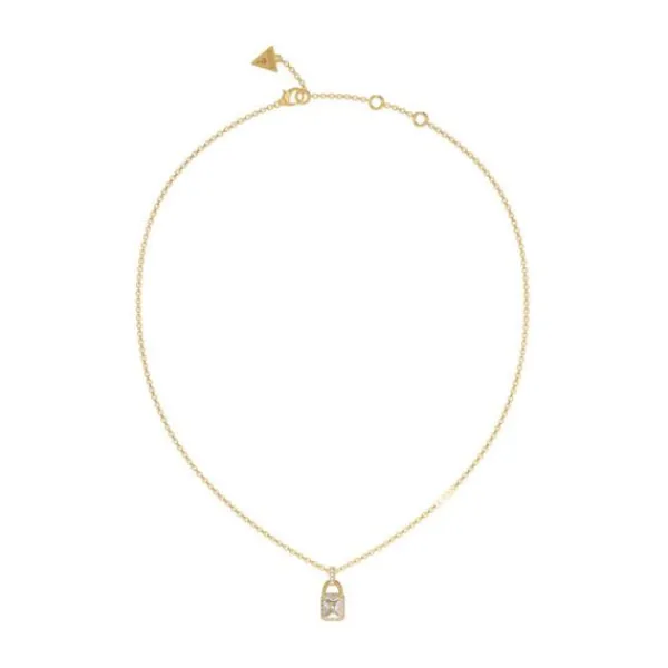 Guess Shiny Padlock Muotikaulakoru JUBN02193JWYGT/U Shop