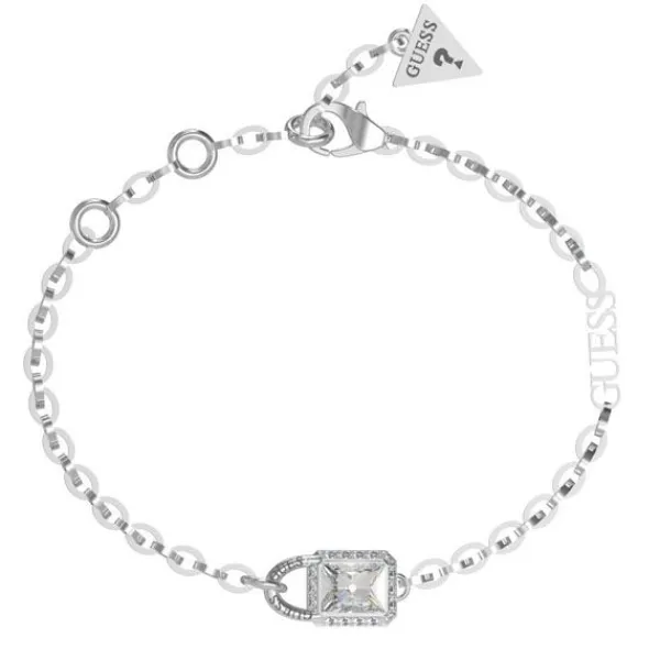 Guess Shiny Padlock Muotirannekoru JUBB02195JWRHS New