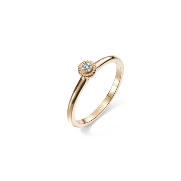 Kalevala Love Timanttisormus Keltakulta 141000001D Outlet