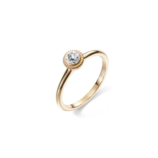 Kalevala Love Timanttisormus Keltakulta 141000002D Cheap