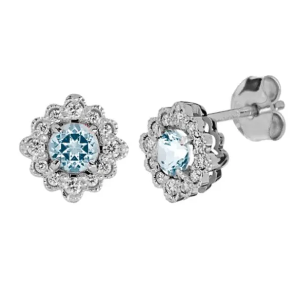 Kohinoor Bellis Timanttikorvakorut Valkokulta 143-616VA-16 Outlet