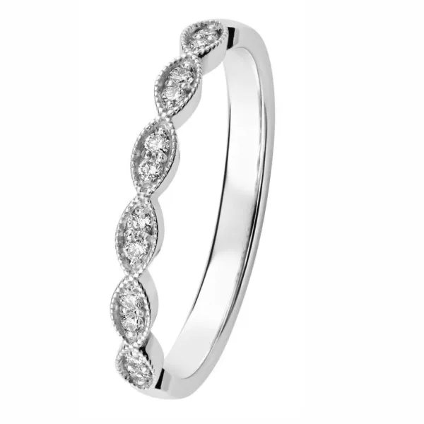 Kohinoor Clara Timanttisormus Valkokulta 033-269V-12 Outlet