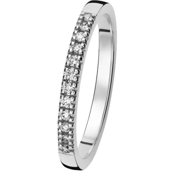 Kohinoor Daisy Timanttisormus Valkokulta 033-265V-12 Store