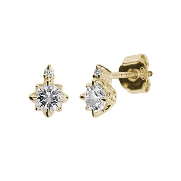 Kohinoor Rosa Timanttikorvakorut 143-260KT-02 Best Sale