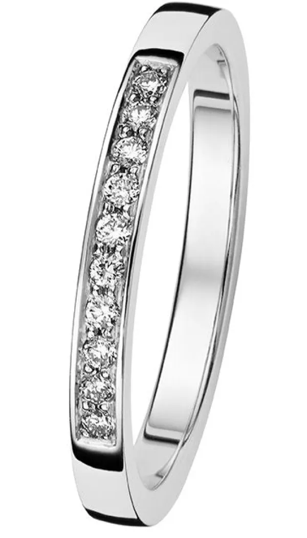 Kohinoor Stella Timanttisormus Keltakulta 033-240V-10 Cheap