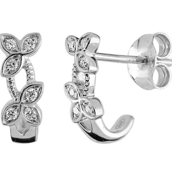 Kohinoor Swan Timanttikorvakorut Valkokulta 143-430V-07 Discount