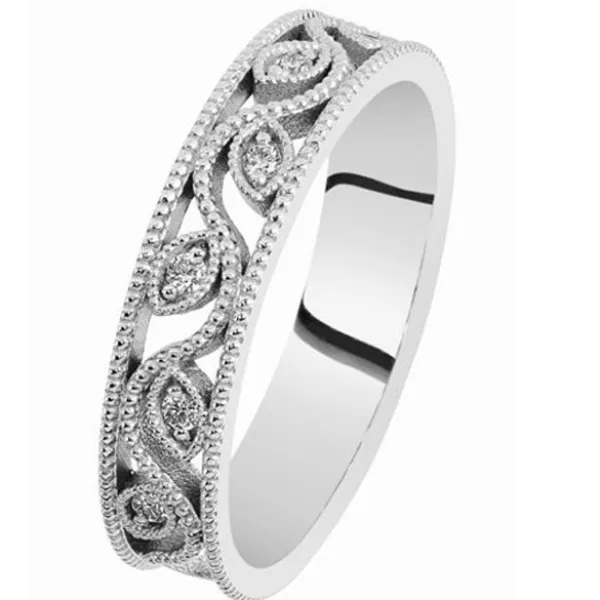Kohinoor Swan Timanttisormus Valkokulta 033-432V-06 New