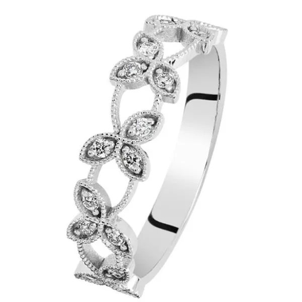 Kohinoor Swan Timanttisormus Valkokulta 033-430V-15 Flash Sale