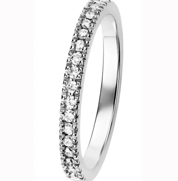 Kohinoor Valerie Timanttisormus Valkokulta 033-264V-18 Best Sale
