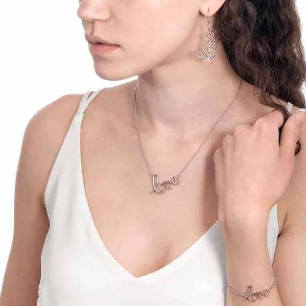 Lumoava Love Hopeakaulaketju L56192520000 Cheap