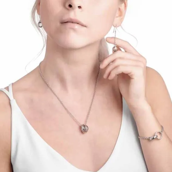 Lumoava Soulmates Hopearanneketju/koru 5362 00 000 Flash Sale