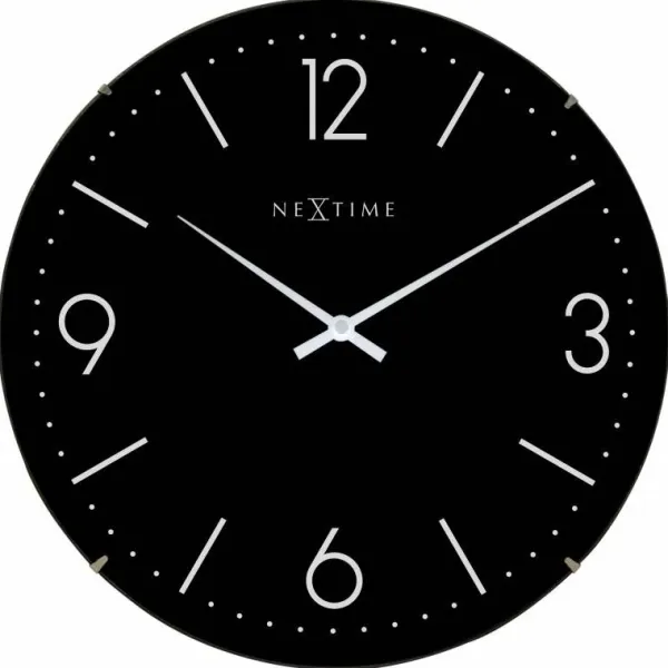 Nextime Basic Dome Seinäkello 3157ZW New