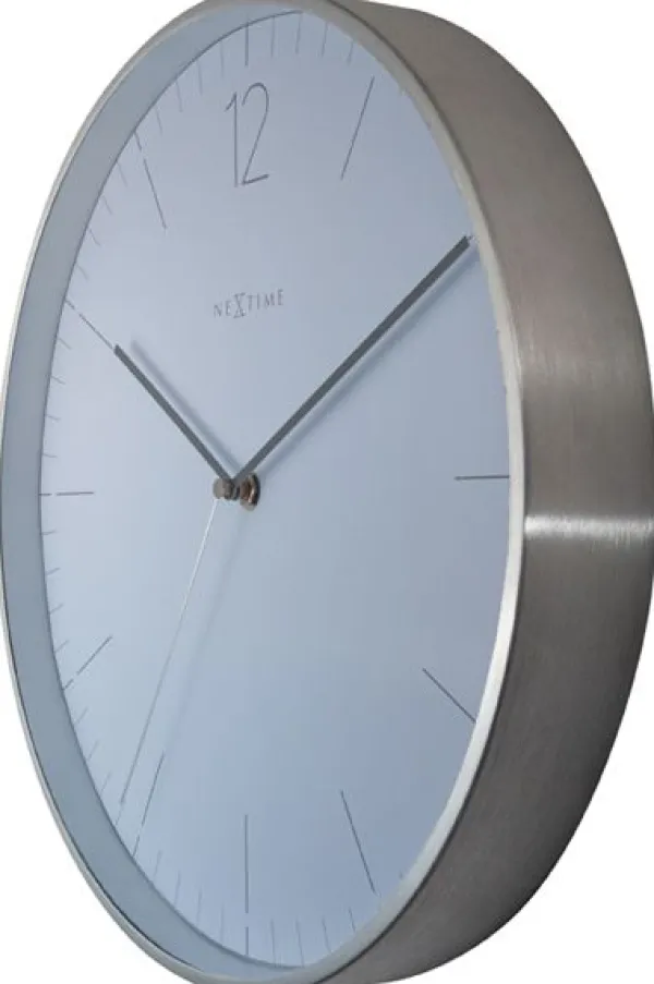 Nextime Essential Silver Seinäkello 3254WI Cheap