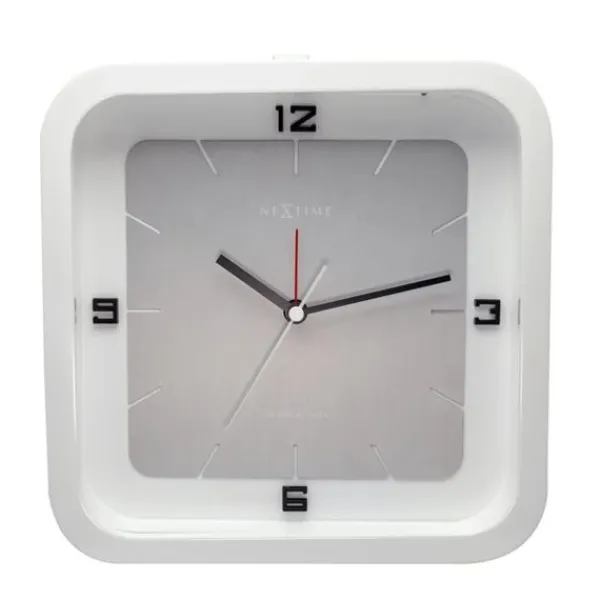 Nextime Square Alarm Herätyskello 5221WI Best Sale