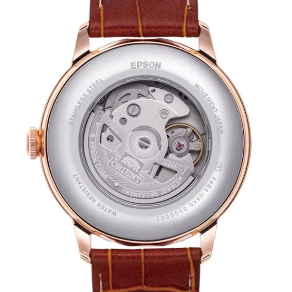 Orient Bambino Sun And Moon Kello RA-AK0801S10B Hot