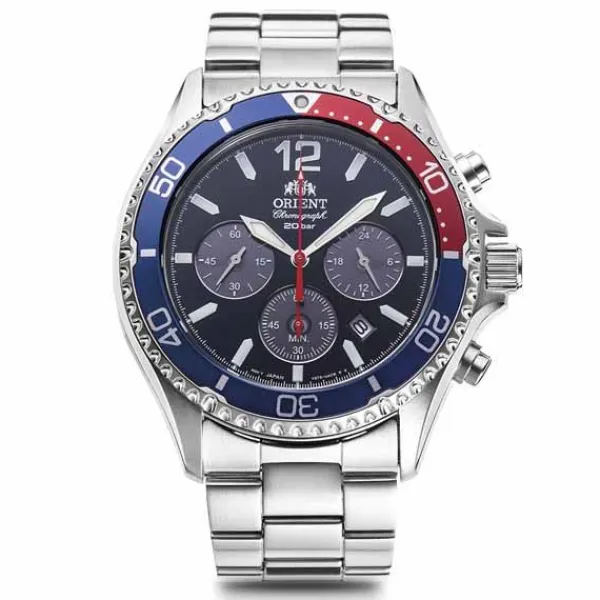 Orient Mako Solar Chrono Miesten Kello RA-TX0201L10B Shop