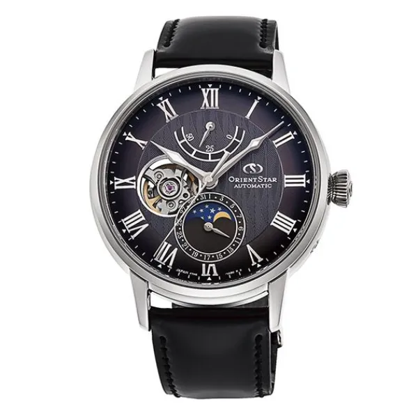 Orient Star Classic Moon Phase Miesten Kello RE-AY0107N00B Best