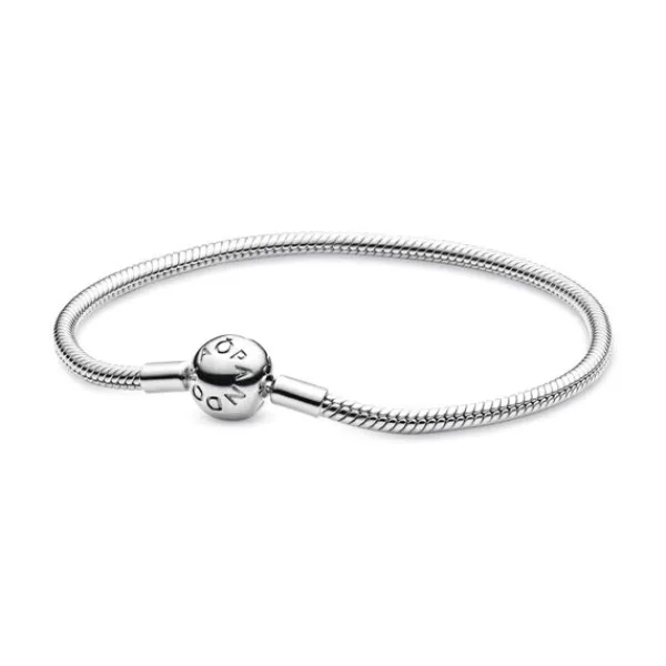 Pandora Moments Hopearanneketju/koru 590728 Sale