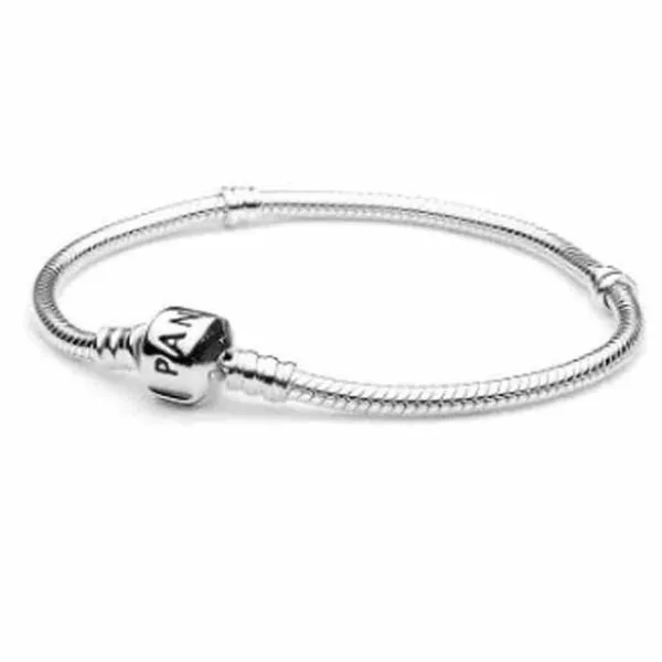 Pandora Moments Hopearanneketju/koru 590702hv Cheap