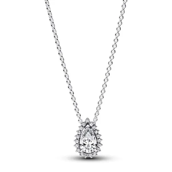 Pandora Sparkling Pear Halo Hopeakaulakoru 392832C01-45 Cheap