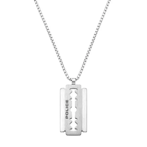 Police Razorblade Teräskaulakoru PEAGN0005501 Outlet