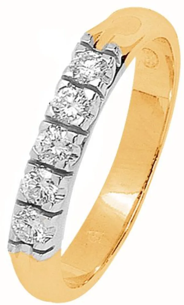 Romanssi Timanttisormus Keltakulta 127/128-015 Shop