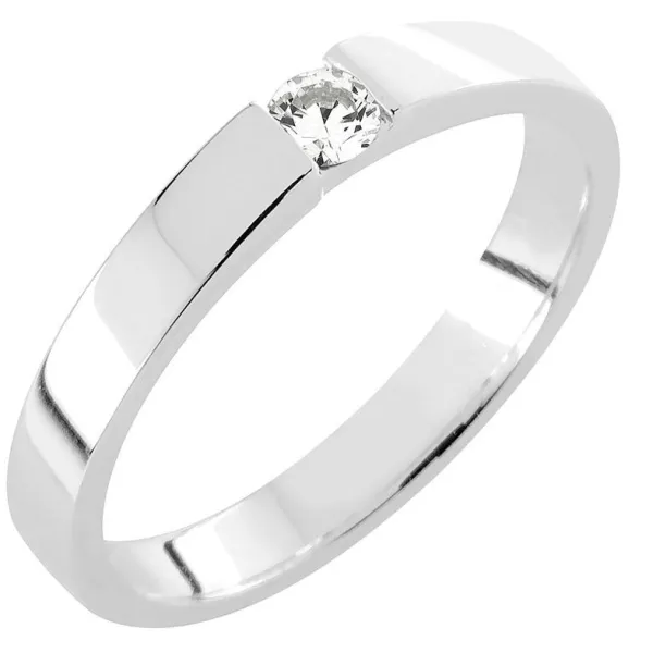 Romanssi Timanttisormus Valkokulta 184-010 Flash Sale