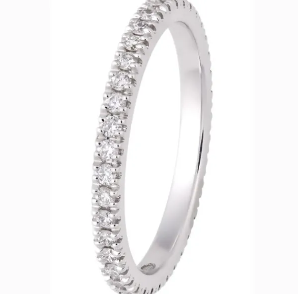 Romanssi Timanttisormus Valkokulta DF232-039 Online