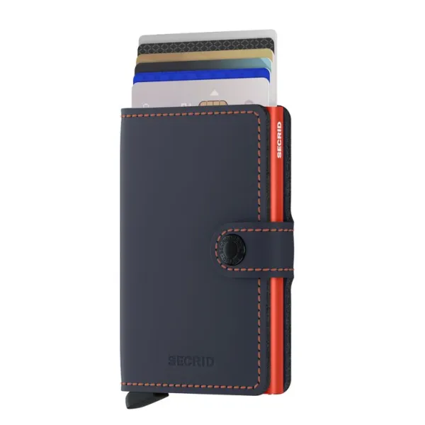 Secrid Miniwallet Muu Esine MM-NIGHT BLUE & ORANGE Discount
