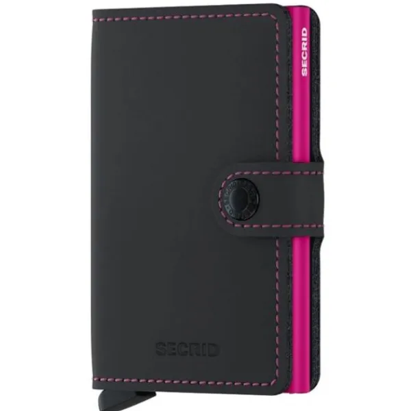 Secrid Muu Esine MM-BLACK-FUCHSIA Hot