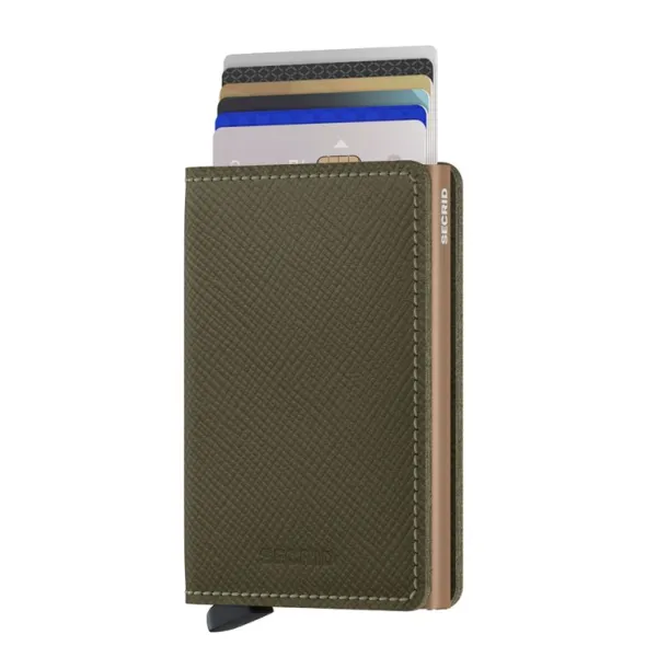Secrid Slimwallet Muu Esine SSA-OLIVE Fashion