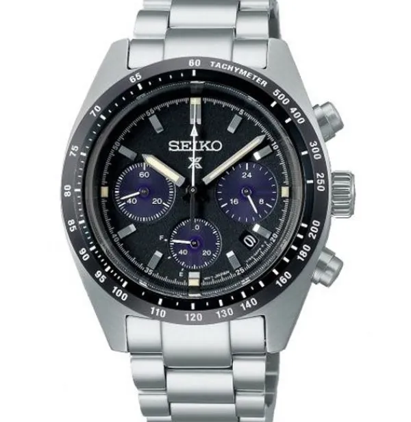 Seiko Miesten Kello Prospex Speedtimer Solar Chronograph SSC819P1 Outlet