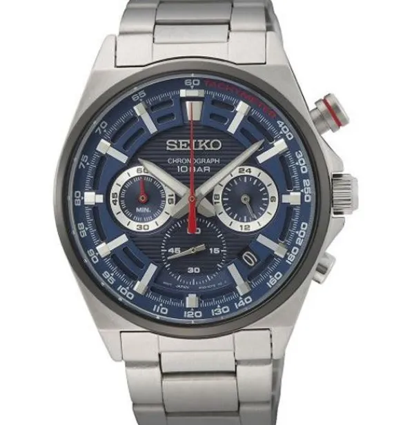 Seiko Miesten Kello Sport Chrono SSB407P1 New