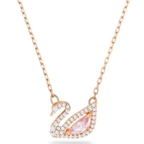 Swarovski Jewelry Dazzling Swan Muotikaulakoru 5469989 New