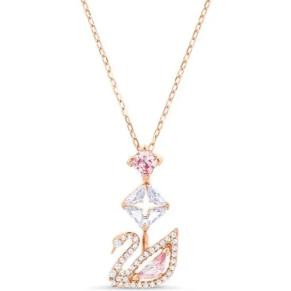 Swarovski Jewelry Dazzling Swan Muotikaulakoru 5473024 New