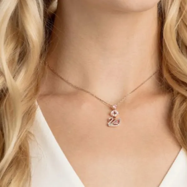 Swarovski Jewelry Dazzling Swan Muotikaulakoru 5473024 New