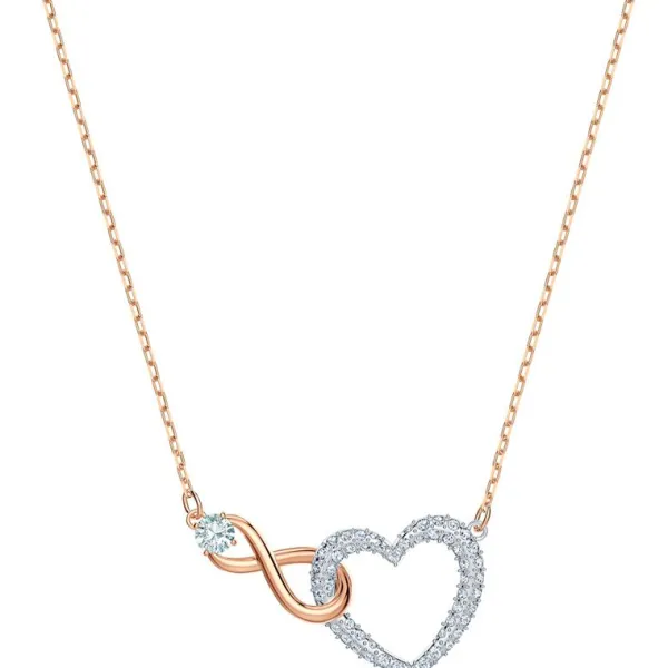 Swarovski Jewelry Infinity Heart Muotikaulakoru 5518865 Flash Sale