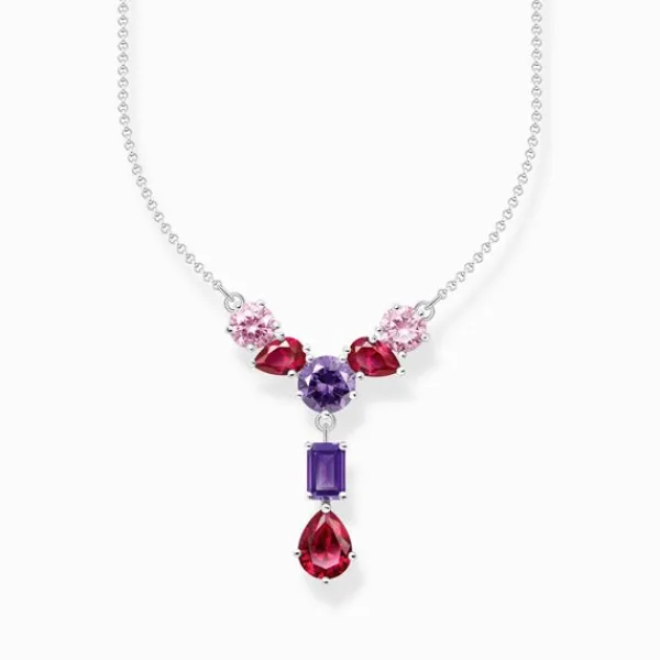 Thomas Sabo Sterling Silver Hopeakaulaketju KE2195-477-7-L45V Best Sale