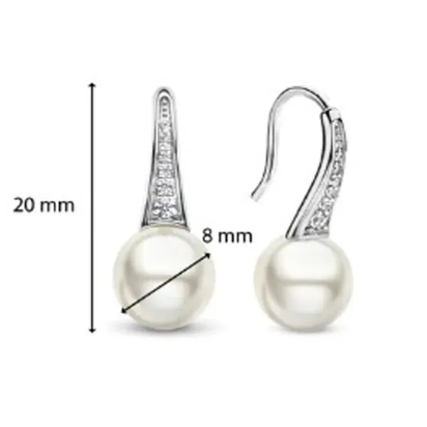 Ti Sento Hopeakorvakorut 7938PW Cheap